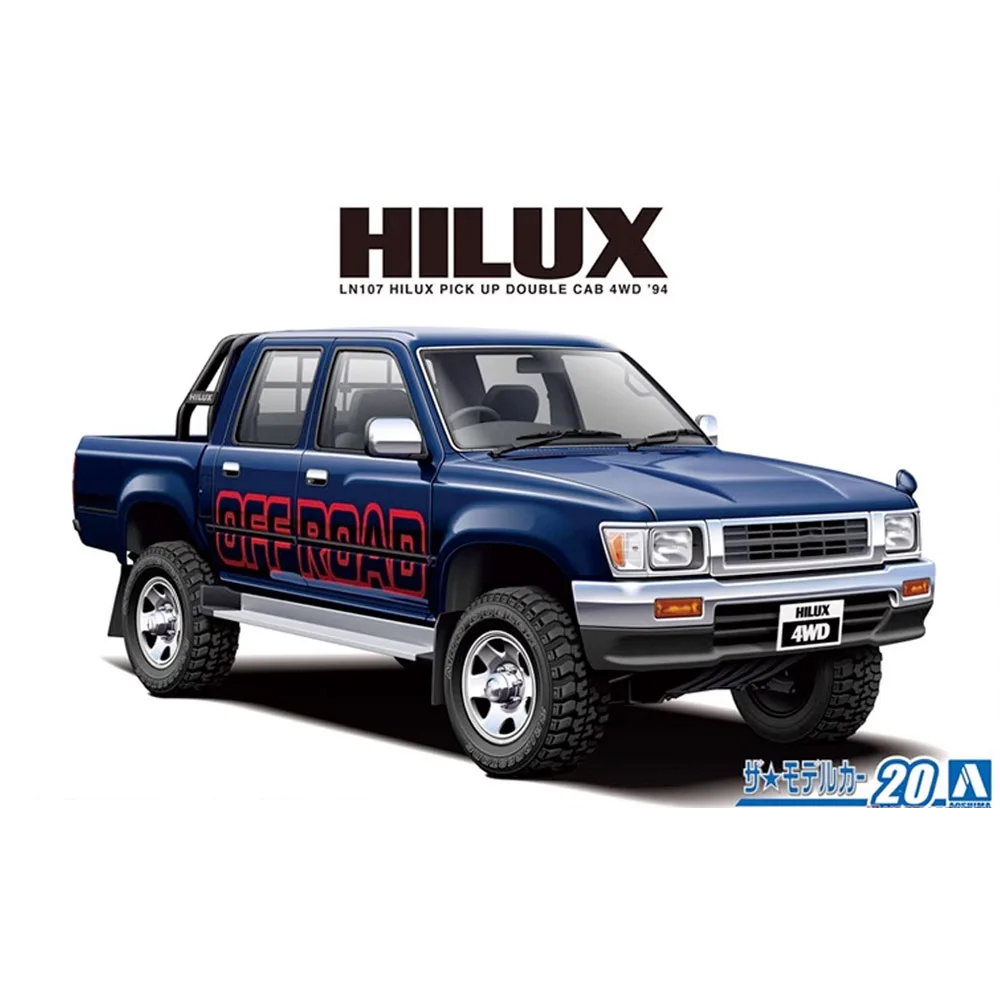 Model Kit Nissan Skyline - Aoshima 06217 1/24 LN107 Hilux Pickup