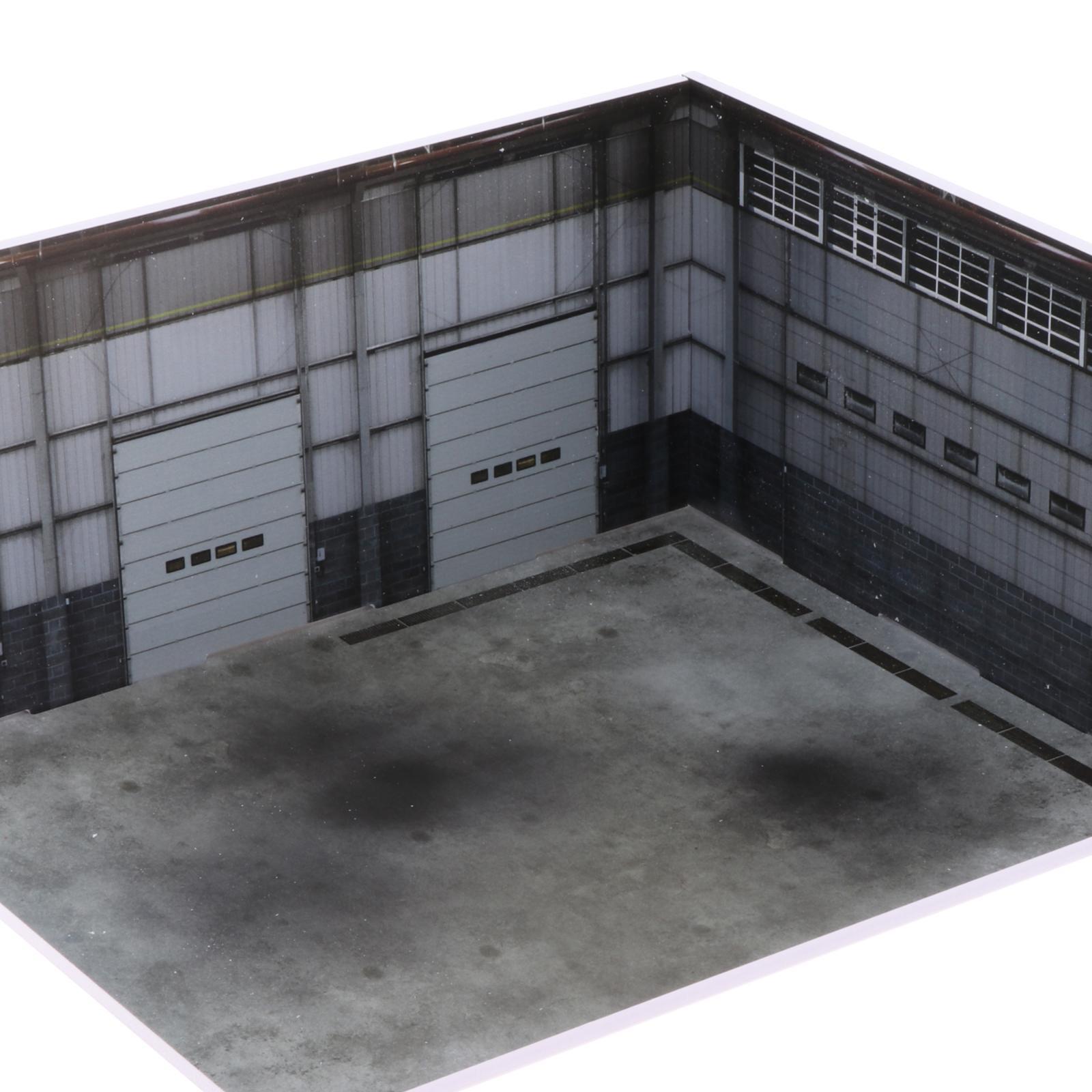 Model Kit Display Case - Car Model Display Case Garage Diorama