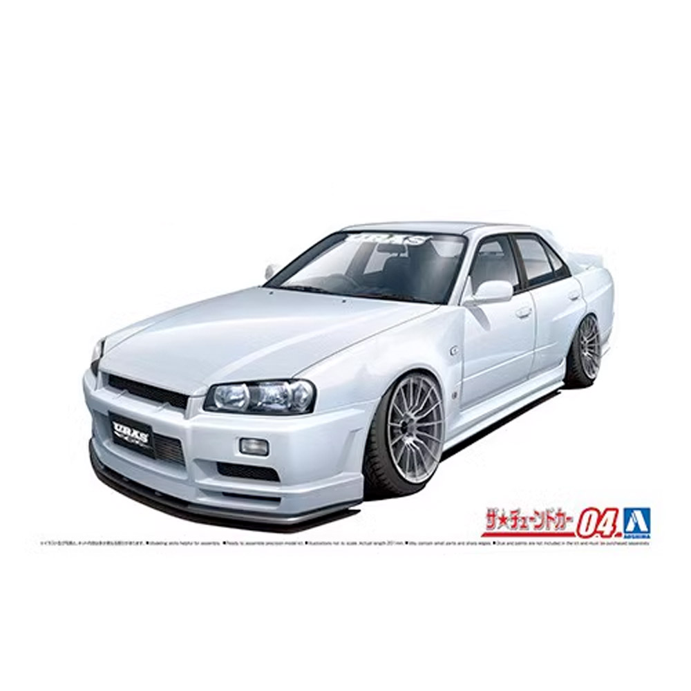 Model Kit Nissan Skyline - Aoshima 05534 1/24 Scale Skyline ER34