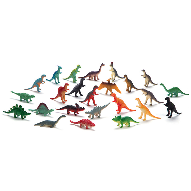 Model Kit Dinosaur - 24PCS Mini PVC Dinosaur Models Set