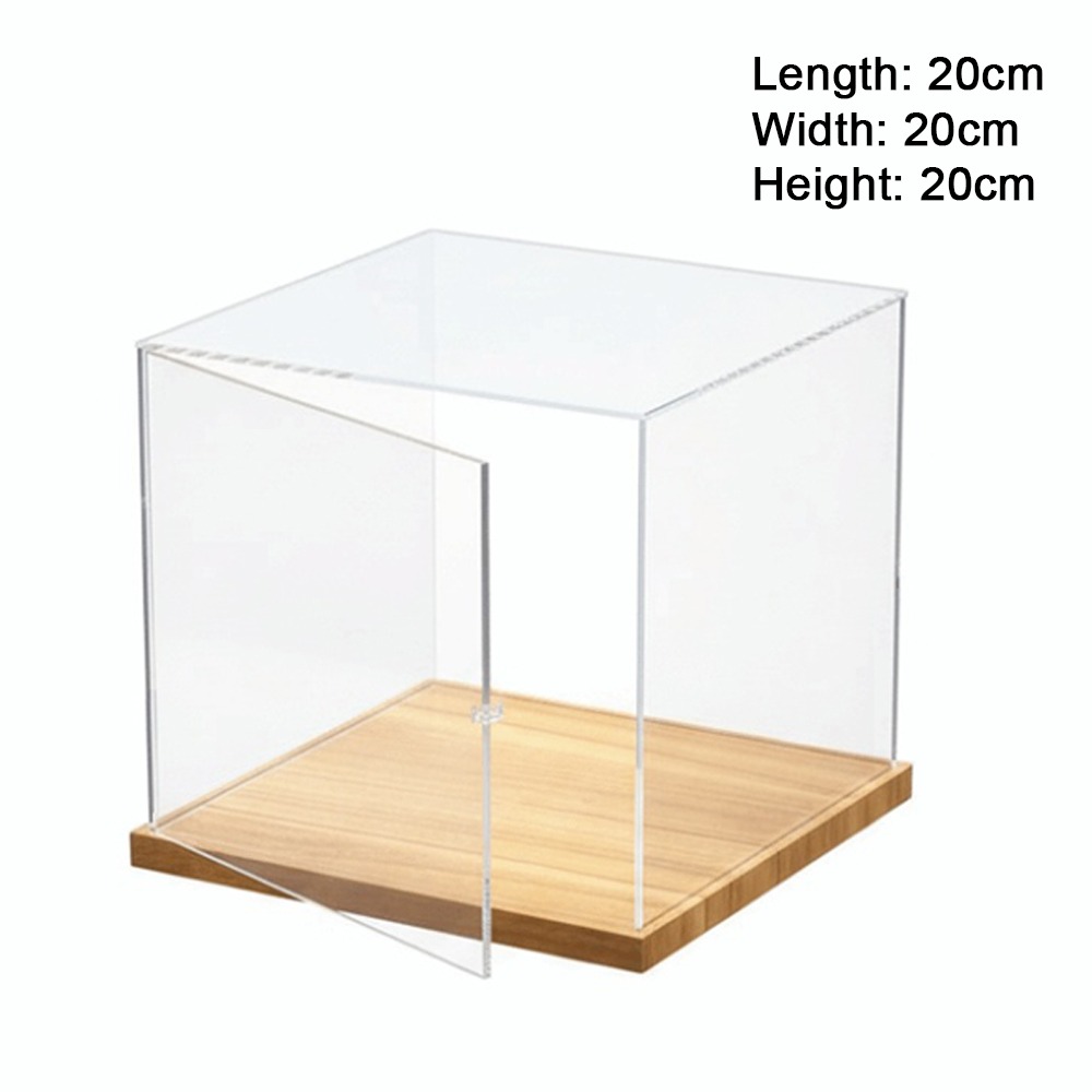 Model Kit Display Case - Transparent Acrylic Acrylic Display Case No-glue