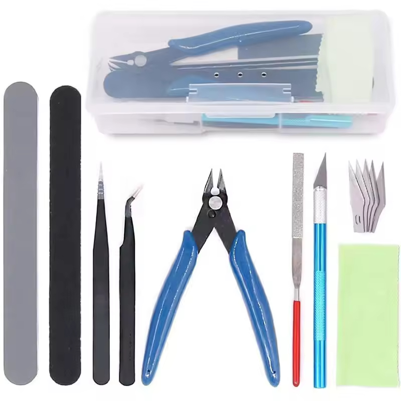 Model Kit Eva - 9PCS/1set Model Building Tool Kit, Basic