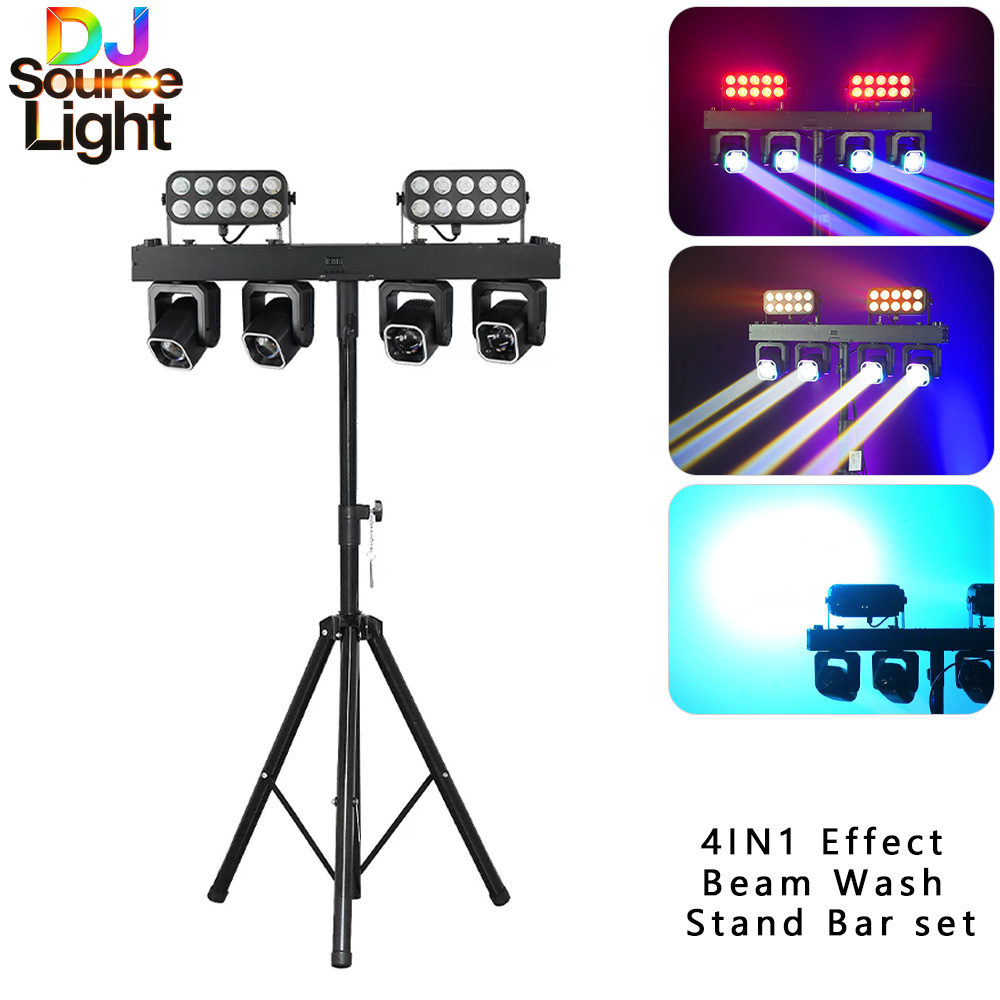 Wash Effect Set - Par Set LED RGBW 4in1 4x40W