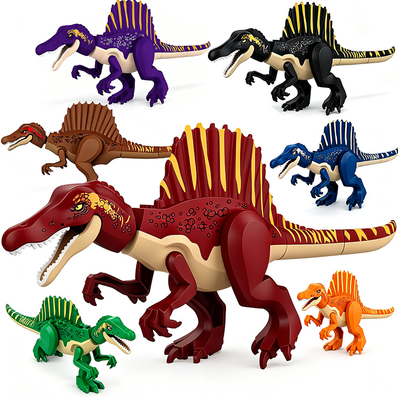 Model Kit Dinosaur - Jurassic Dinosaur World Large Spinosaurus Model