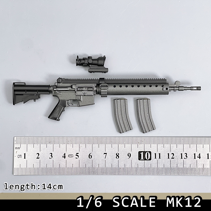 1/6 Scale MK12 SPR Sniper Rifl - Model Kit Action Figure review and price