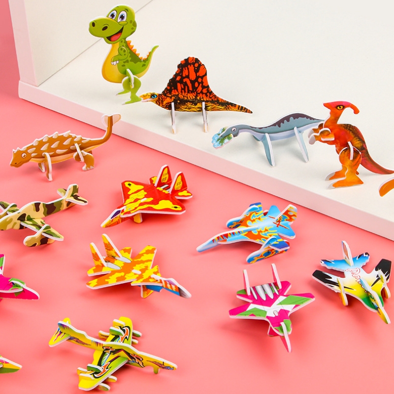 10pcs Creative Cute Paper Plan - Model Kit Dinosaur review and price