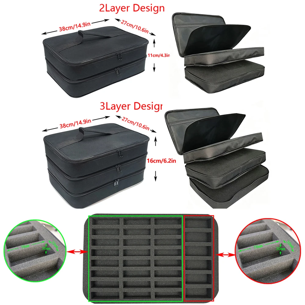 Miniature Figure Storage Box C - Model Kit Display Case review and price