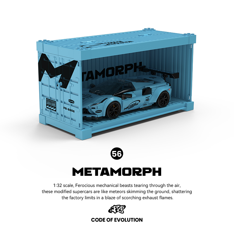 Blue Supercar Building Kit wit - Model Kit Display Case review and price
