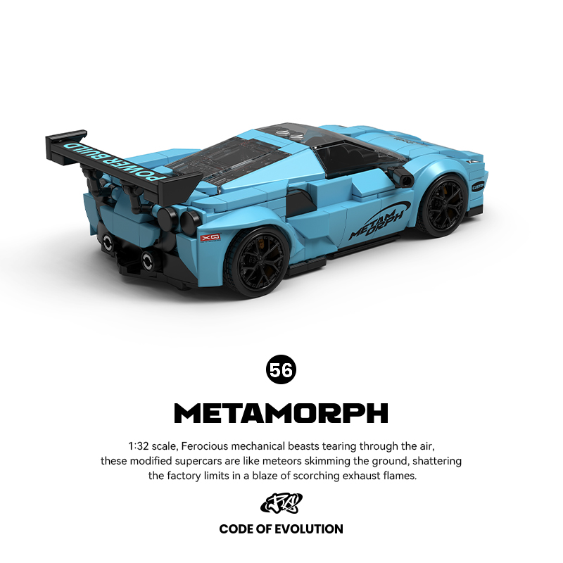 Blue Supercar Building Kit wit - Model Kit Display Case review and price