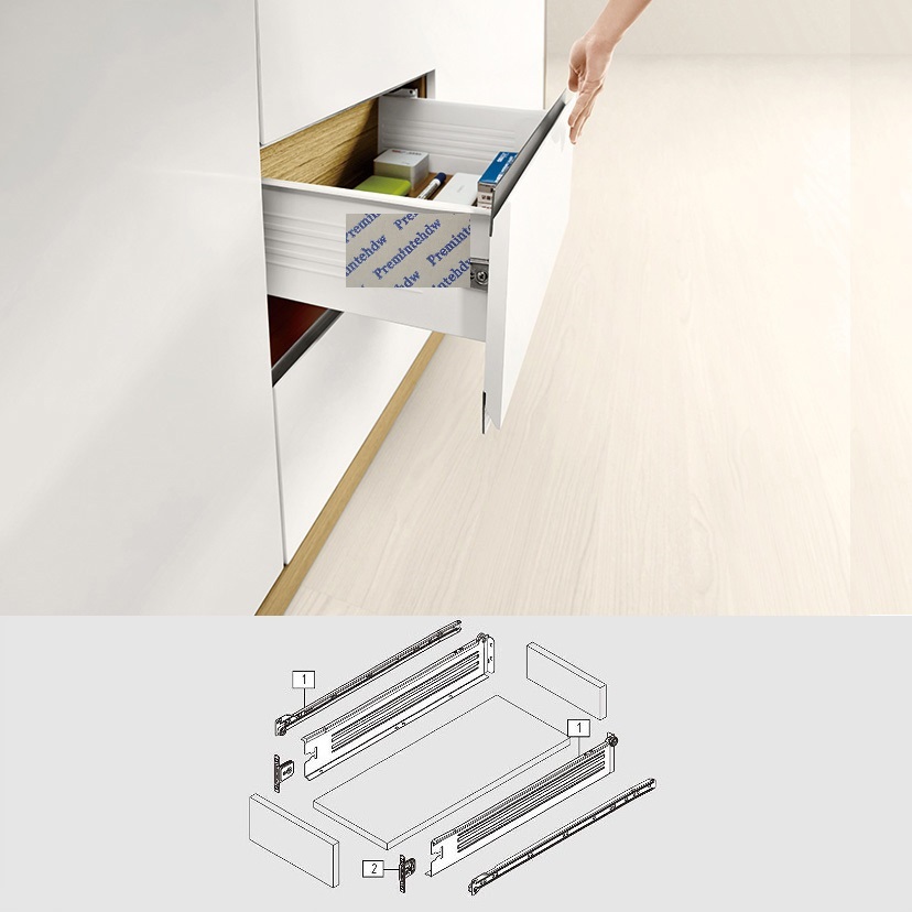 1Pair Metal Box Single Wall Dr - Model Kit Runner Organizer review and price