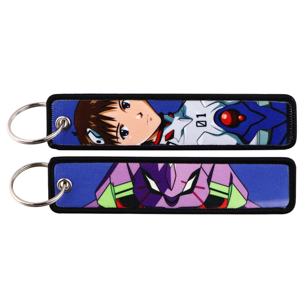 Anime EVA Embroidery Key Fobs  - Model Kit Eva review and price