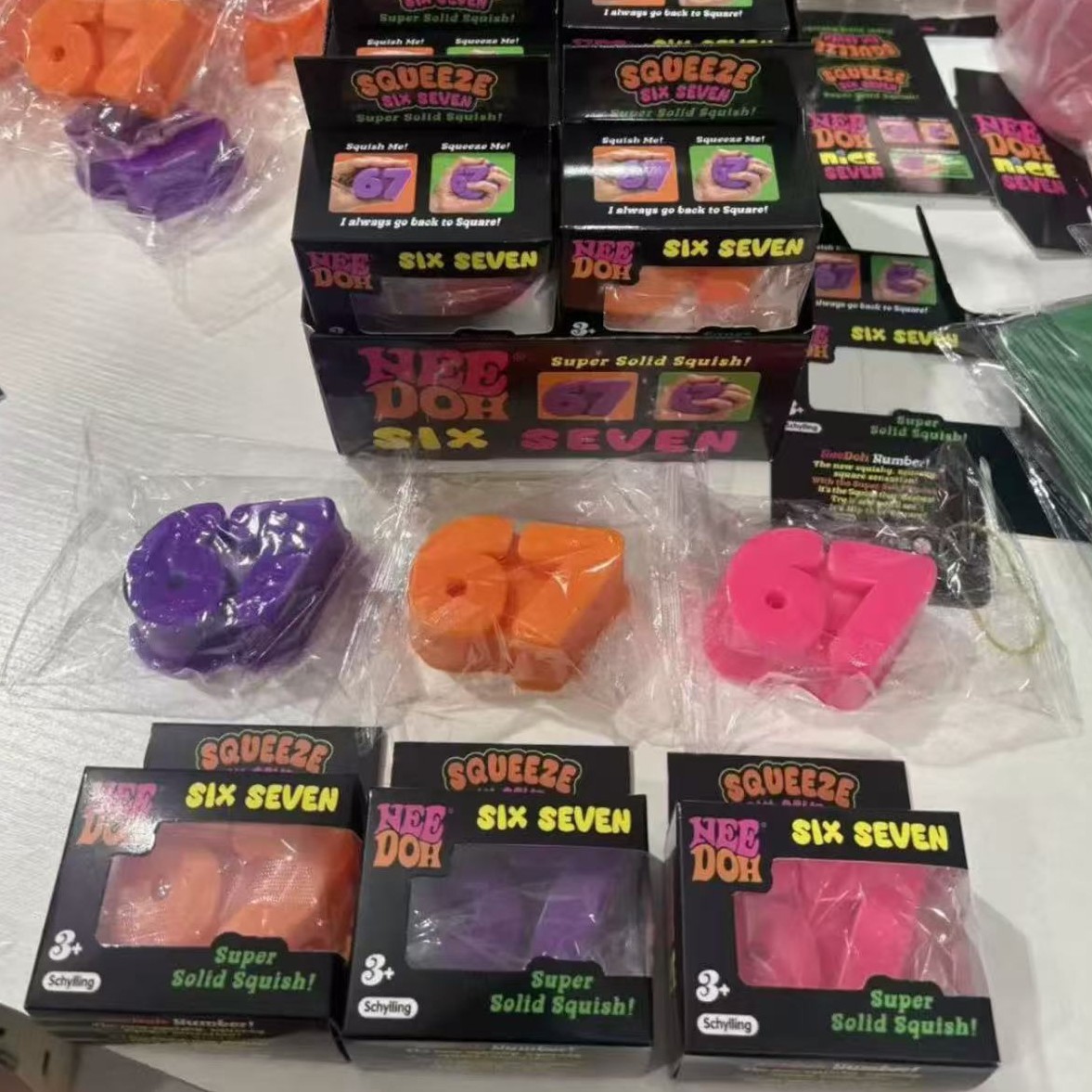 Six Seven Number TPR Squishy T - Model Kit Eva review and price