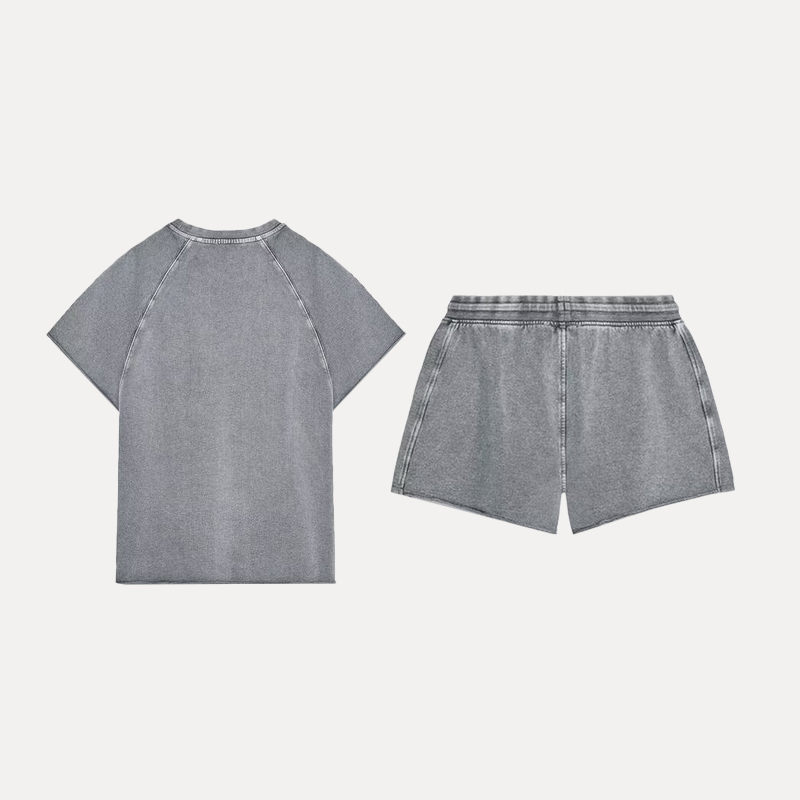 2025 Spring New Women's Printe - Wash Effect Set review and price
