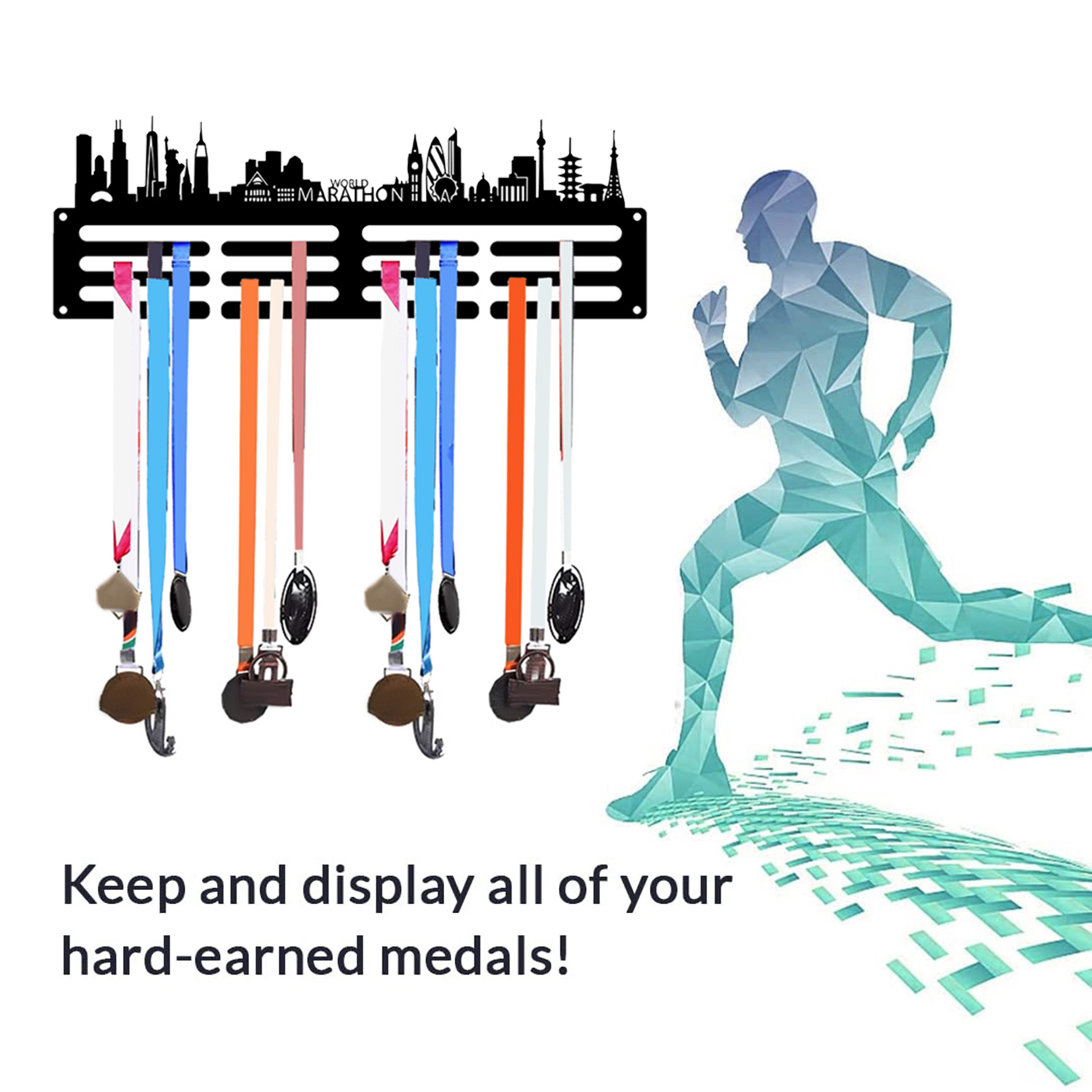Medal Display Hanger Wall Moun - Model Kit Runner Organizer review and price