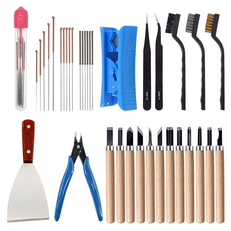 Y51A-70 Pcs 3D Printer Tool Ki - Model Kit Paint Remover review and price