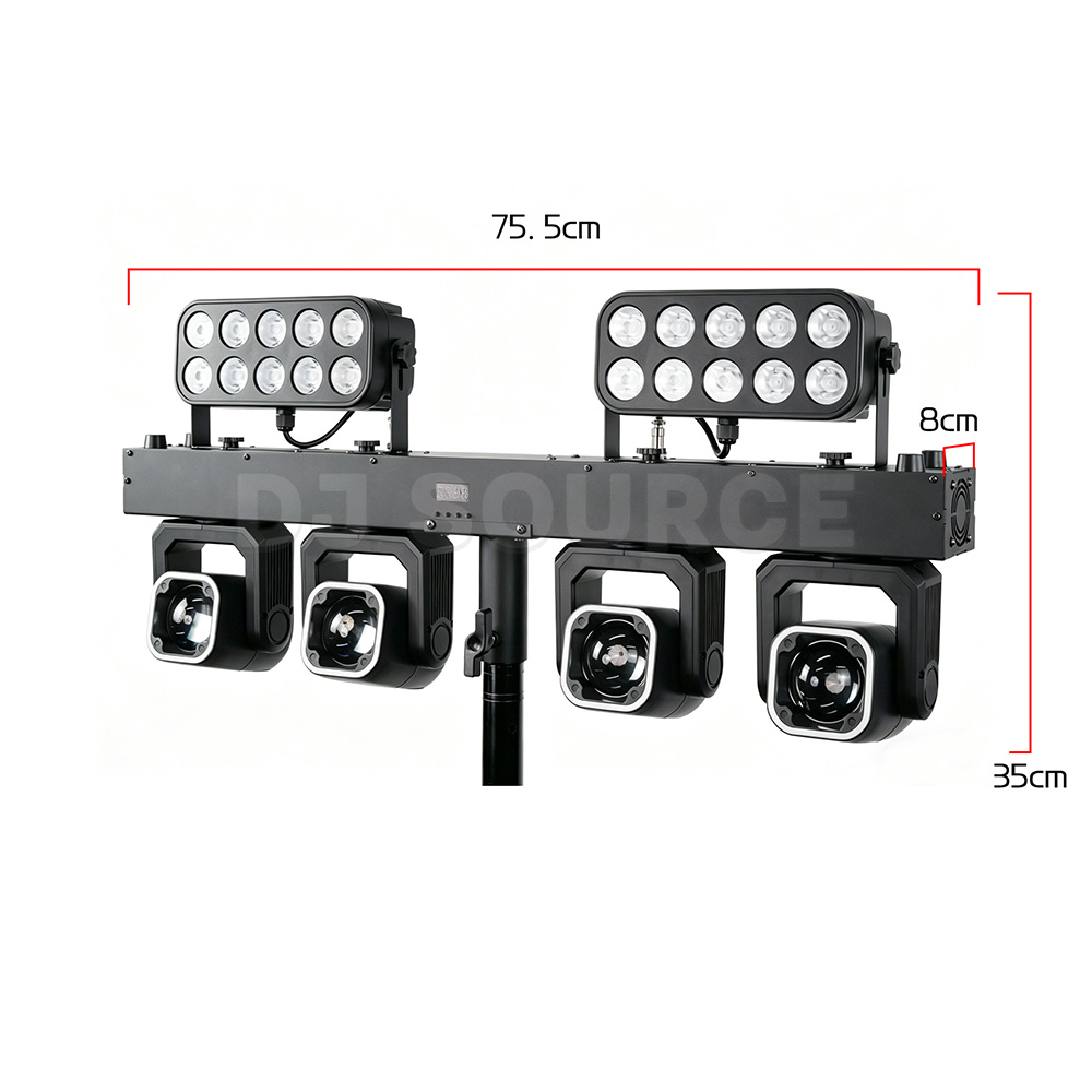 Par Set LED RGBW 4in1 4x40W Be - Wash Effect Set review and price
