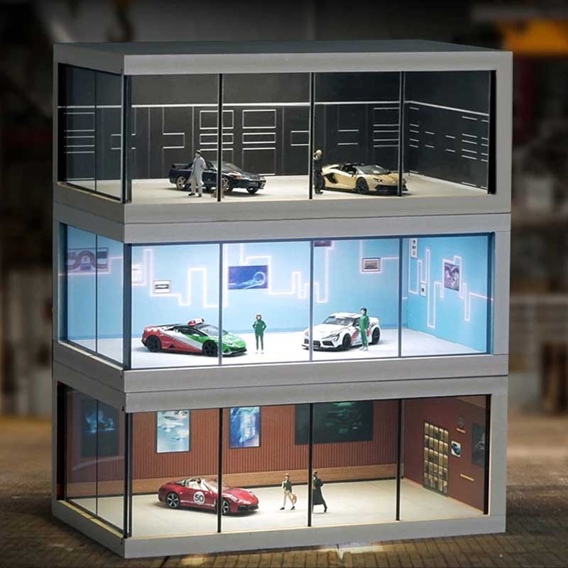 1/64 Simulate Miniature Figure - Model Kit Display Case review and price
