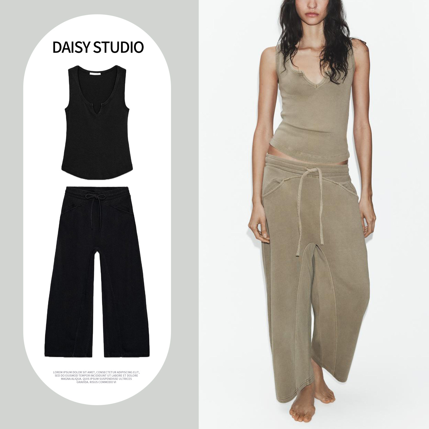 Washed Effect round Neck Sleev - Wash Effect Set review and price
