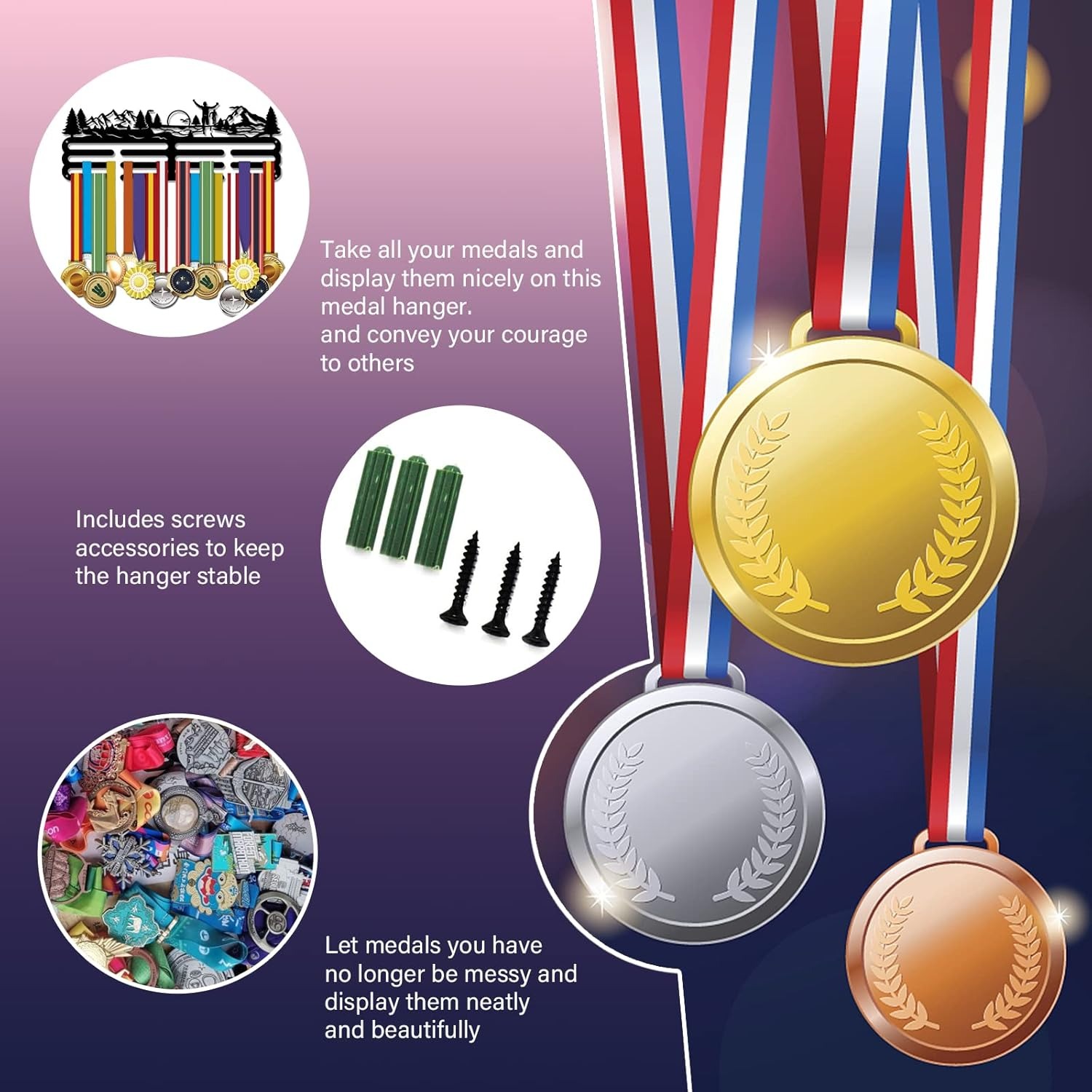 Awards Display Shelf Medal Hol - Model Kit Runner Organizer review and price