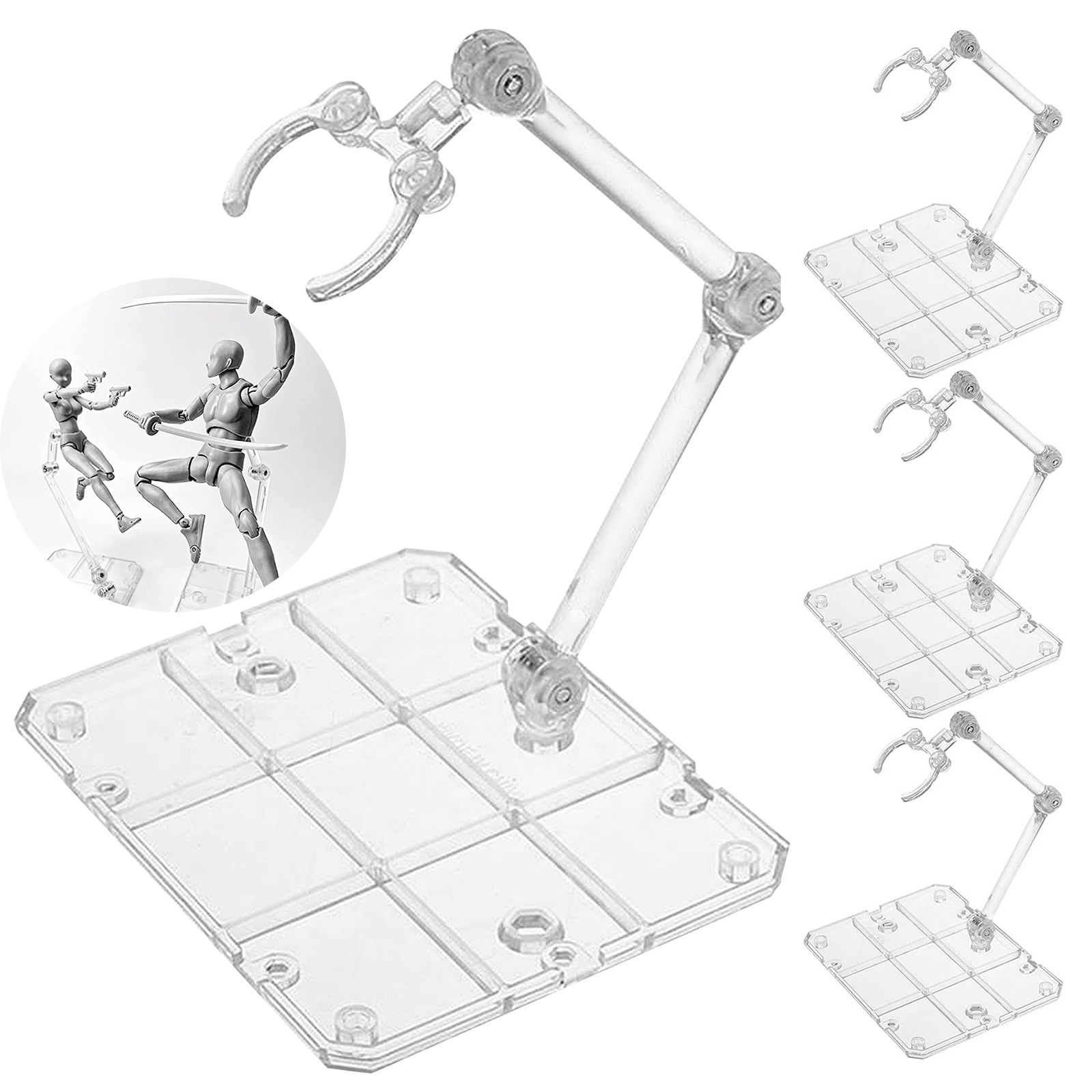 Clear Action Figure Stand,Asse - Model Kit Eva review and price