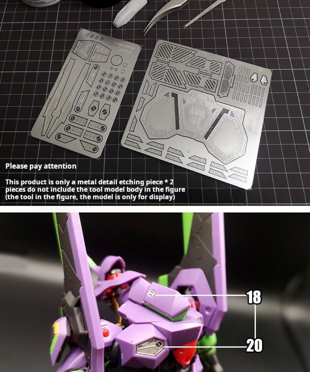 MS066 MSWZ Metal Etching Parts - Model Kit Eva 01 review and price