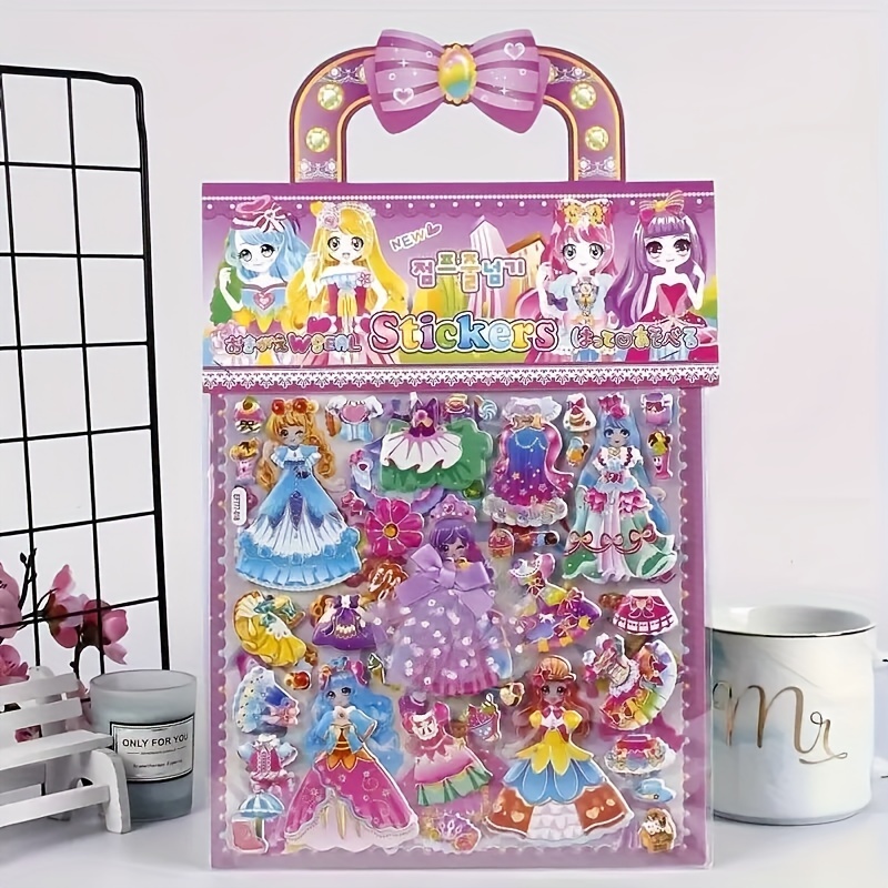 Princess Dress Up Puffy Sticke - Model Kit Eva review and price