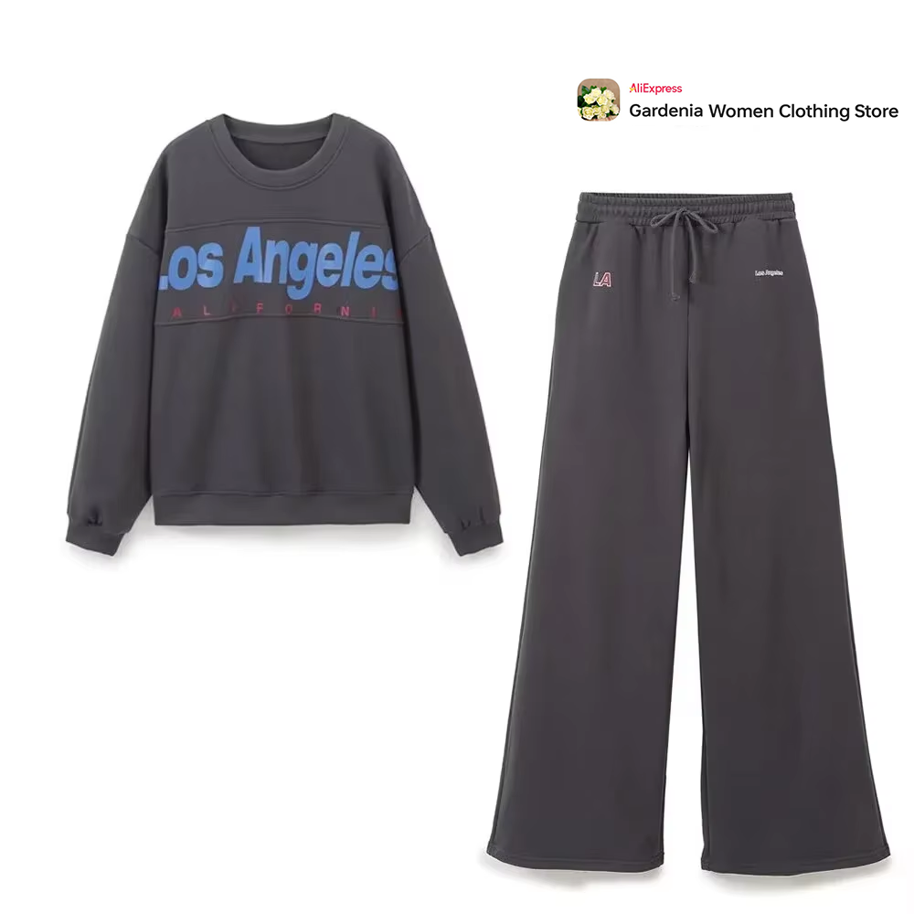 Women Dark Gray Sports Suit Jo - Wash Effect Set review and price